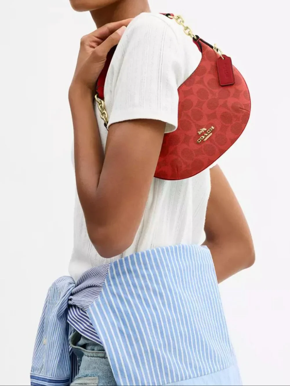 Mini Payton Bag In Signature Canvas CEL06